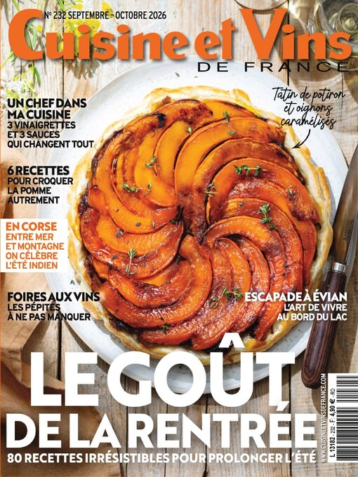 Cover image for Cuisine et Vins de France